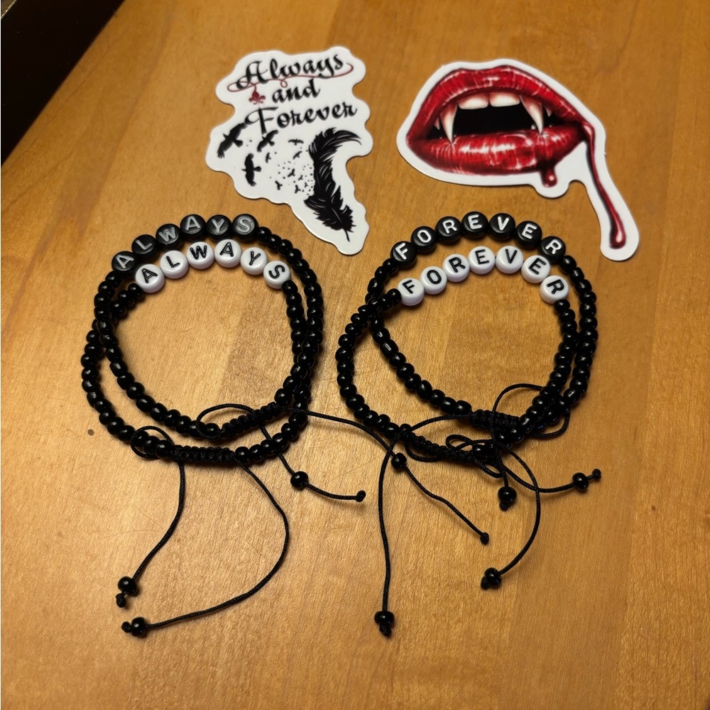 NEW Always Forever TVDu inspired friendship bracelet adjustable men woman series